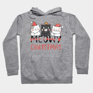 Meowy Christmas Hoodie